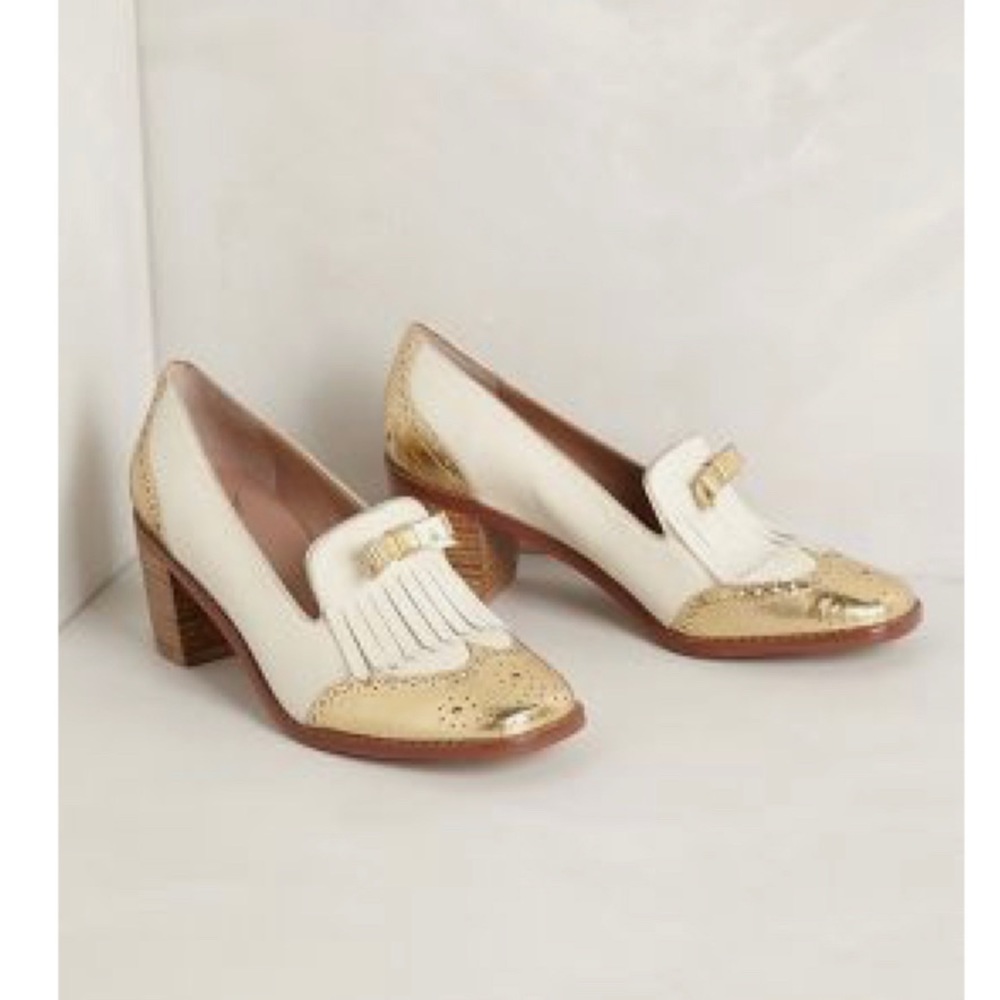 Anthropologie Retro Miss Albright Chunky heels 9